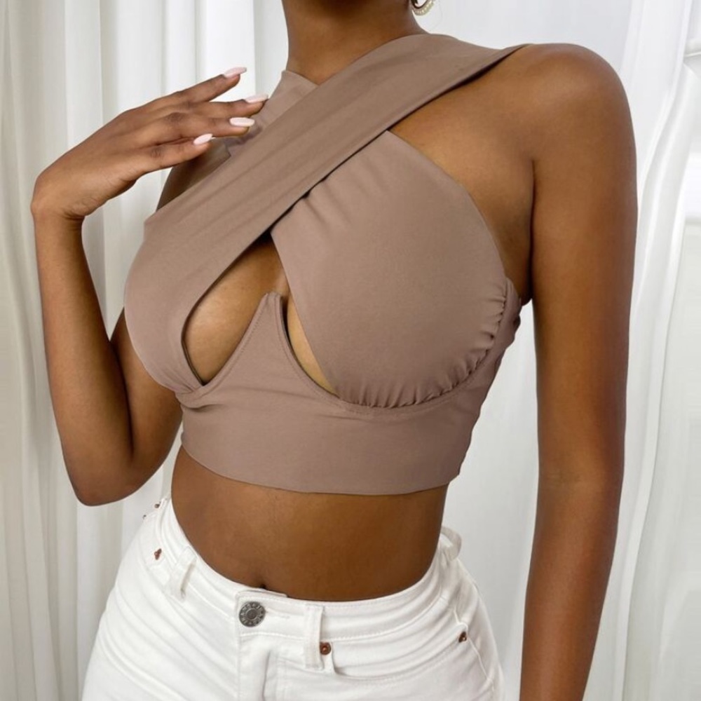 Criss Cross Wrap Top